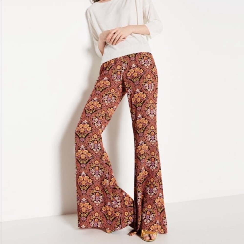 Zara Woman Flare Pants